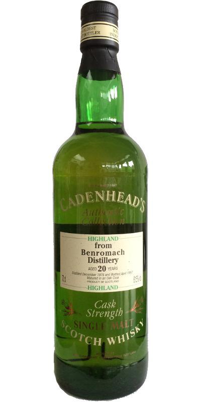 Benromach 1976 CA Authentic Collection