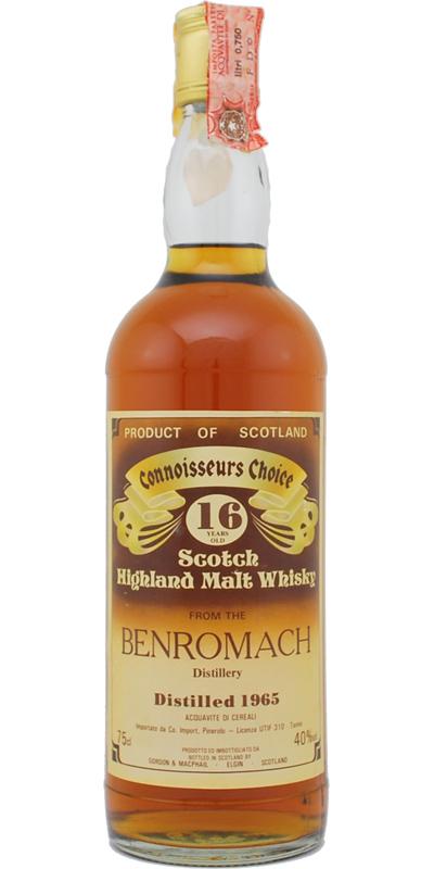 Benromach 1965 GM Connoisseurs Choice