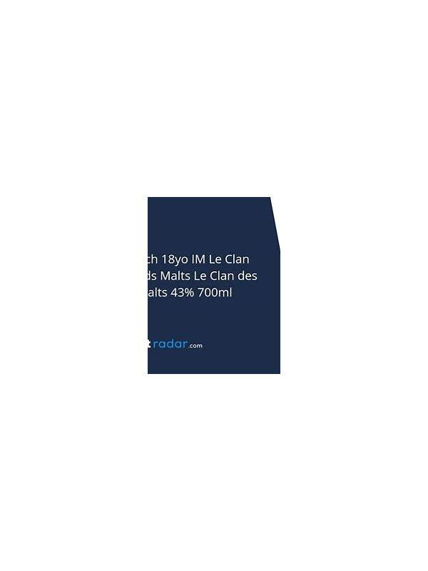 Benromach 18-year-old IM Le Clan des Grands Malts