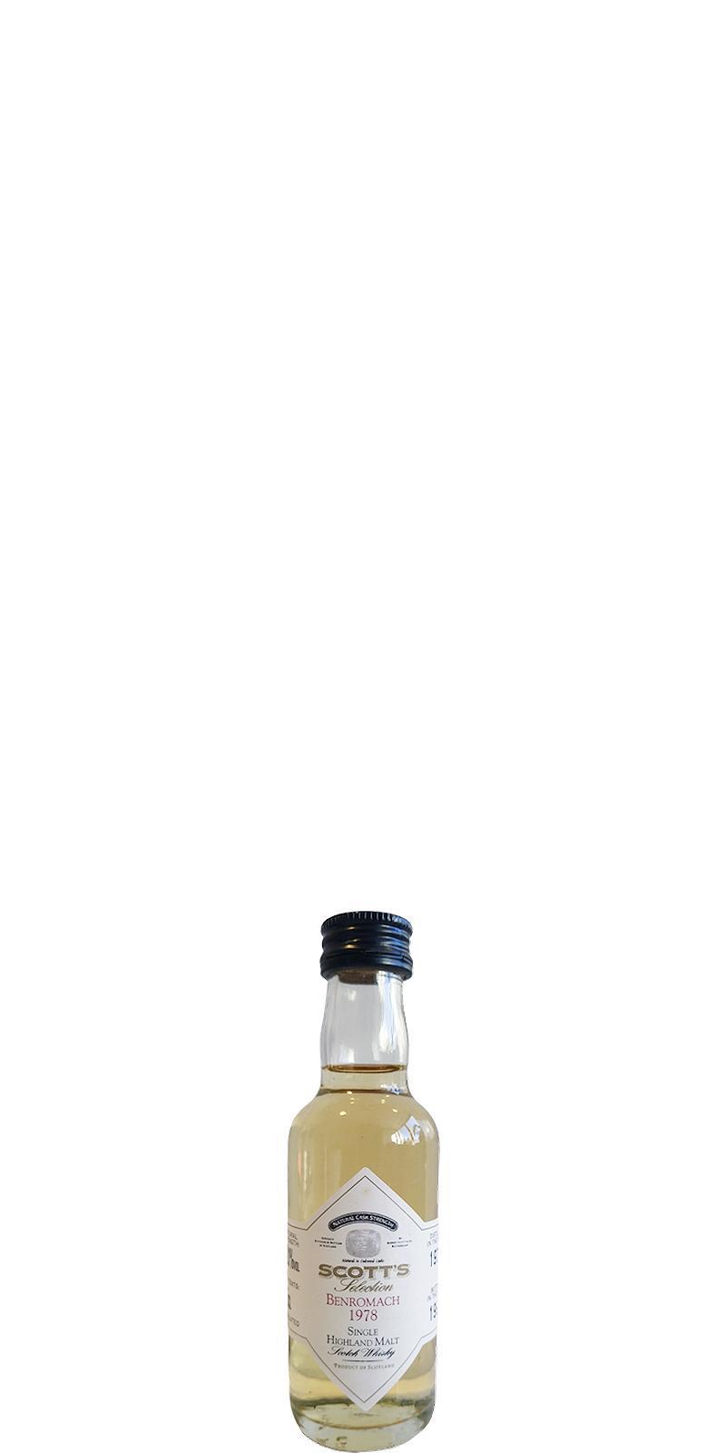 Benromach 1978 Sc Miniature