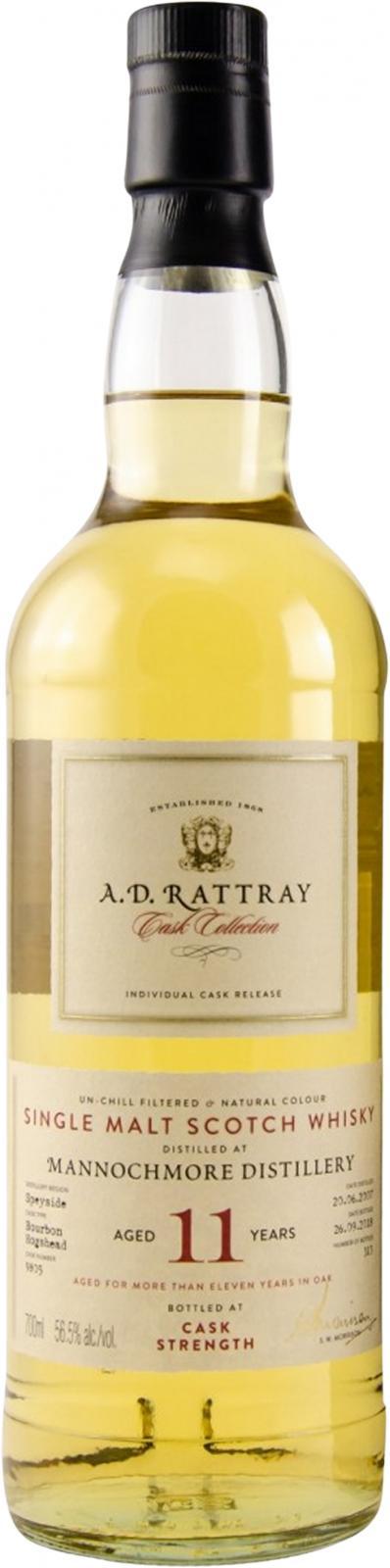 Mannochmore 2007 DR  Individual Cask Release