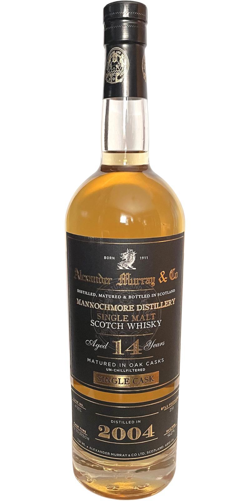 Mannochmore 2004 AMC  Single Cask