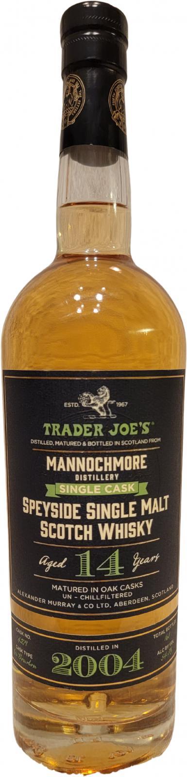 Mannochmore 2004 AMC  Trader Joe's Single Cask
