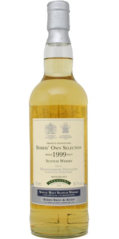 Mannochmore 1999 BR  Berrys' Own Selection