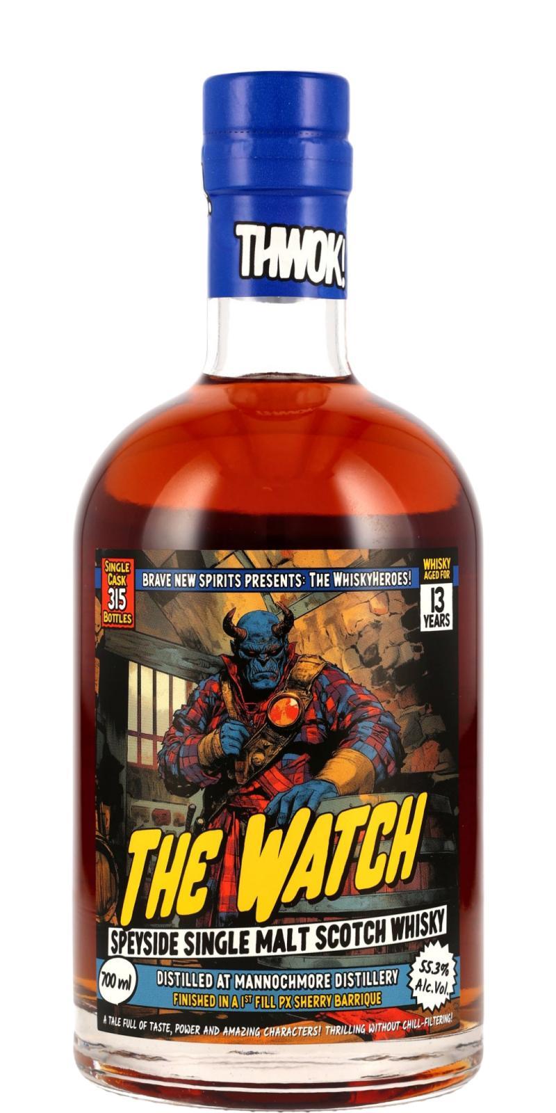 Mannochmore 13-year-old BNSp  The WhiskyHeroes - The Watch