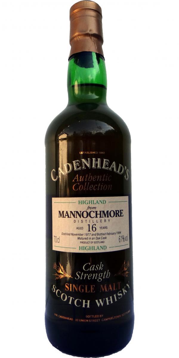 Mannochmore 1977 CA  Authentic Collection