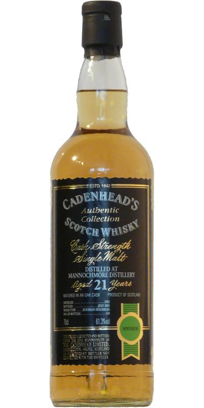 Mannochmore 1982 CA  Authentic Collection