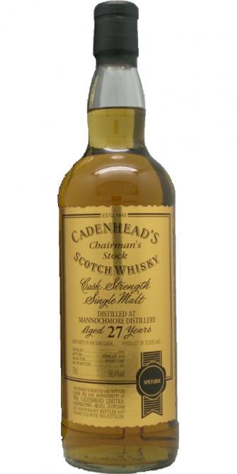 Mannochmore 1982 CA  Chairman's Stock