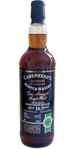 Mannochmore 1992 CA  Authentic Collection