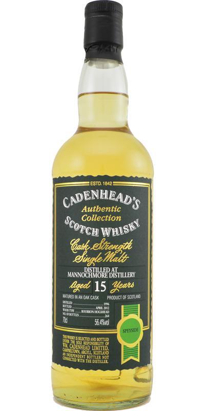 Mannochmore 1996 CA  Authentic Collection