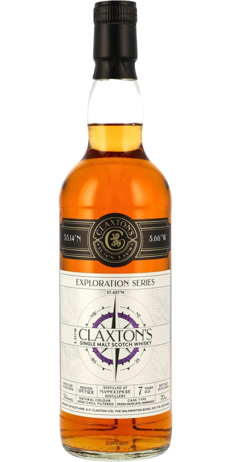 Mannochmore 2016 Cl  Exploration Series