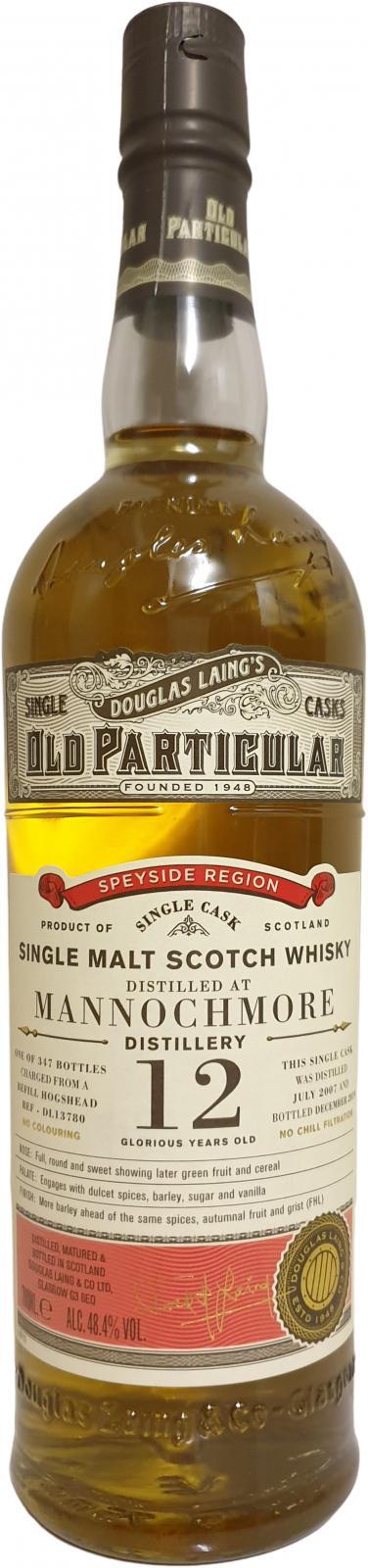 Mannochmore 2007 DL  Old Particular