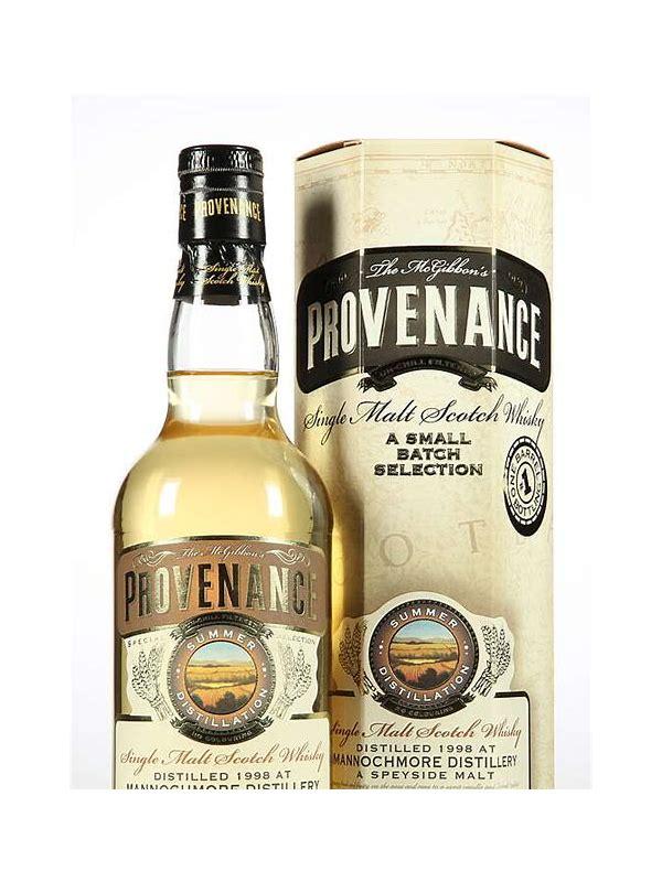 Mannochmore 1998 McG  McGibbon's Provenance