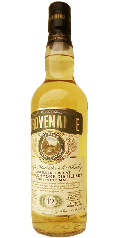 Mannochmore 1999 McG  McGibbon's Provenance