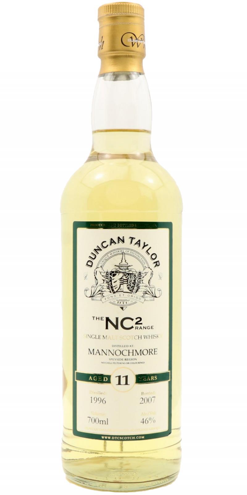 Mannochmore 1996 DT  NC² Range