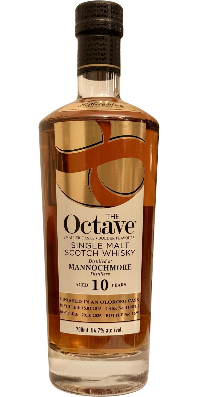 Mannochmore 2015 DT  The Octave