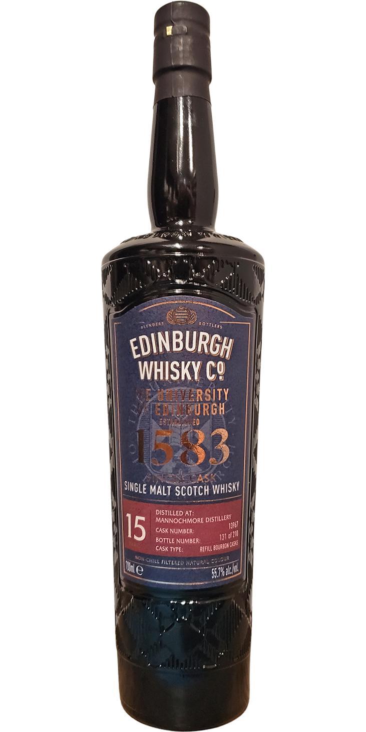 Mannochmore 15-year-old EWL  The University of Edinburgh Est.1583