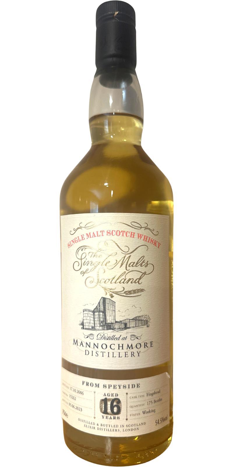 Mannochmore 2006 ElD  The Single Malts of Scotland