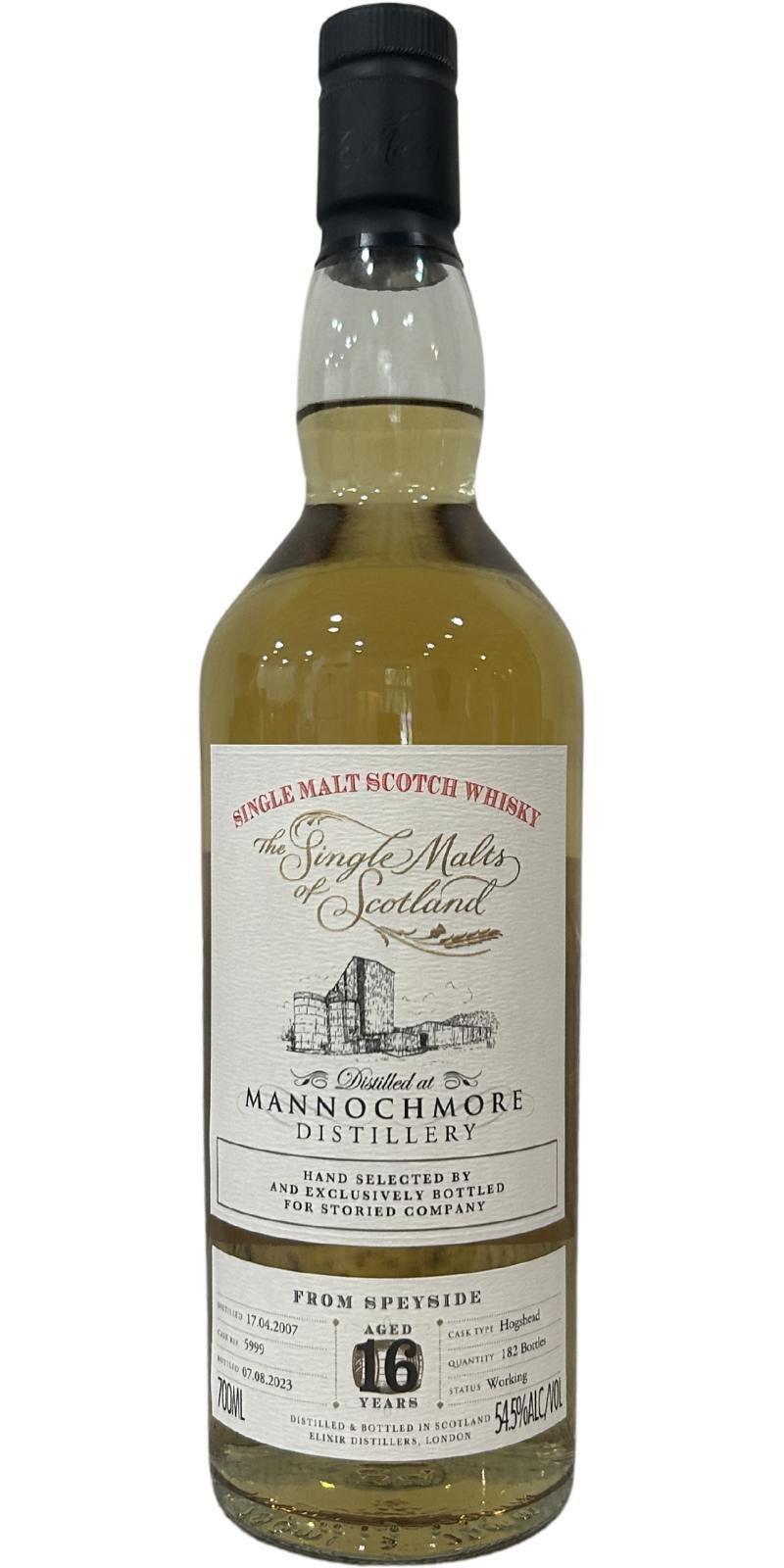 Mannochmore 2007 ElD  The Single Malts of Scotland