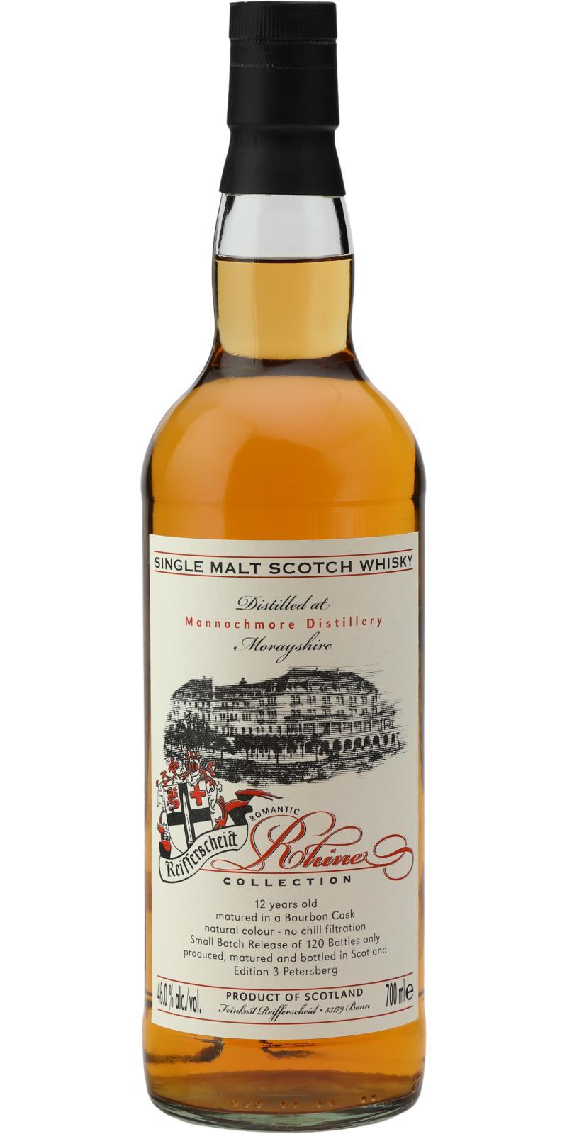 Mannochmore 12-year-old FR  Romantic Rhine Collection - Edition Petersberg
