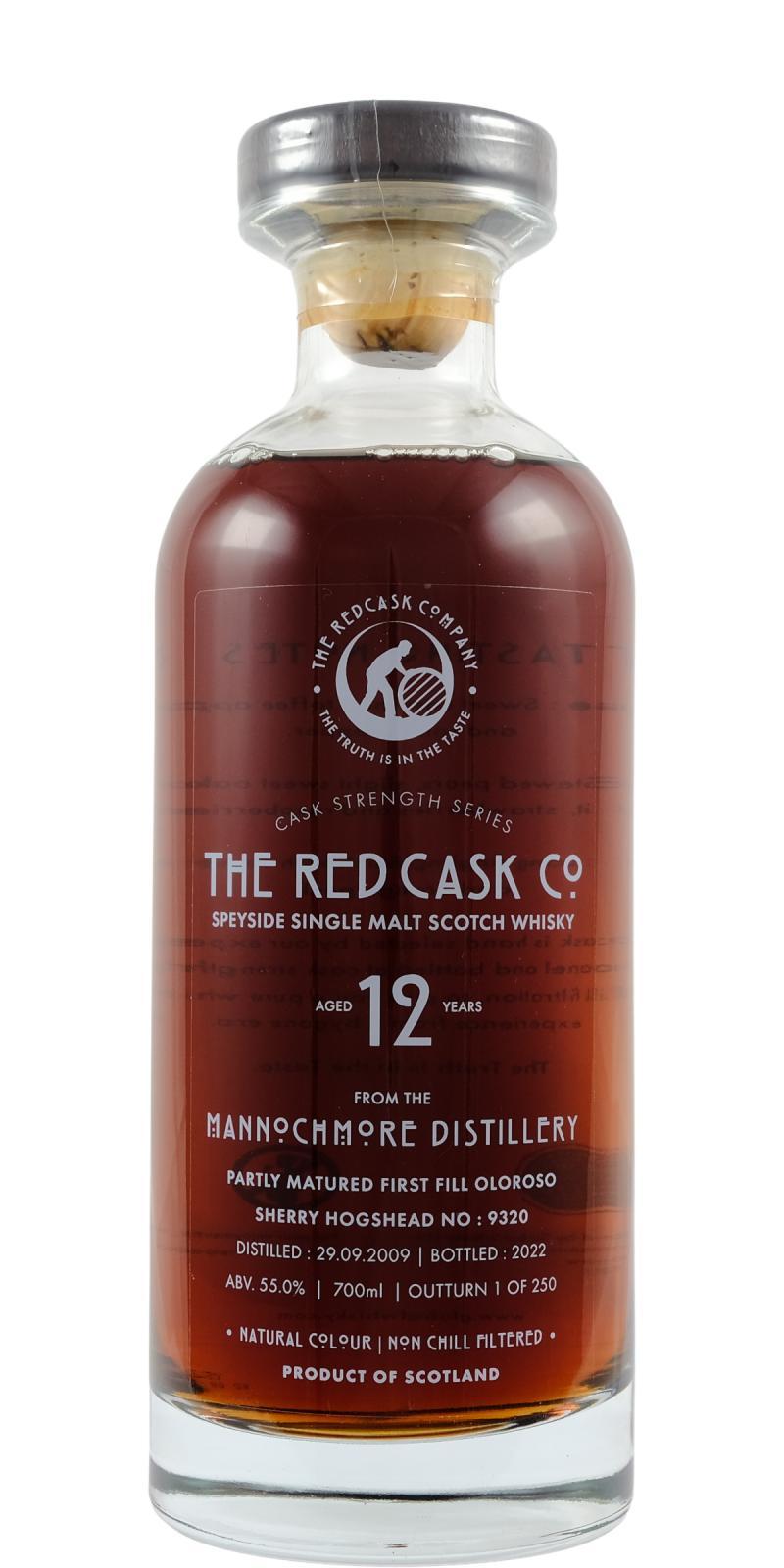 Mannochmore 2009 GWhL  The Red Cask Co.
