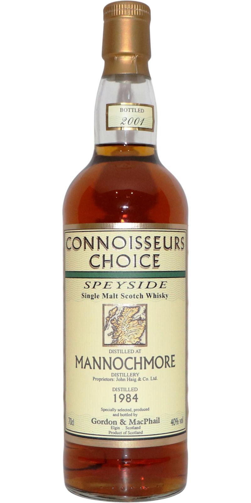Mannochmore 1984 GM  Connoisseurs Choice
