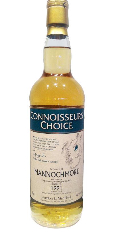 Mannochmore 1991 GM  Connoisseurs Choice