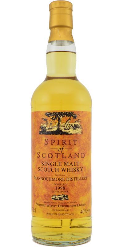 Mannochmore 1998 GM  Spirit of Scotland