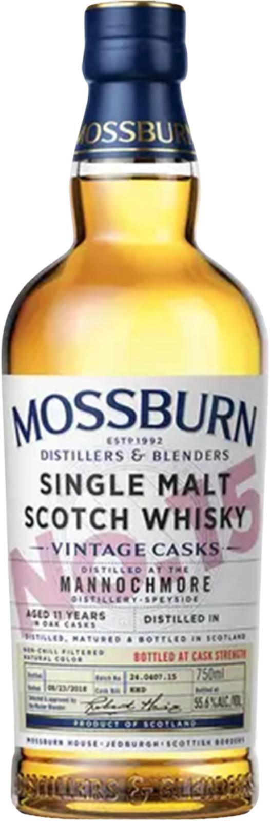 Mannochmore 2007 MDB  Vintage Casks - No. 15