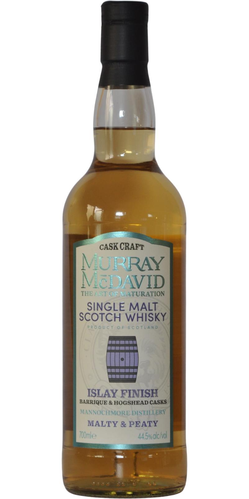 Mannochmore Islay Finish MM  The Art of Maturation - Malty & Peaty