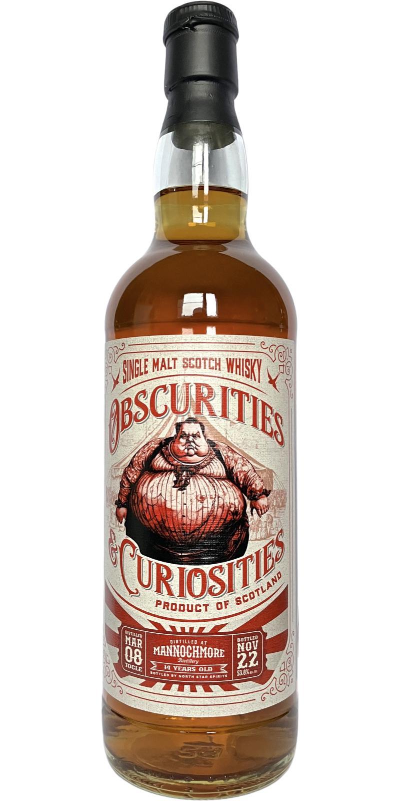 Mannochmore 2008 NSS  Obscurities & Curiosities