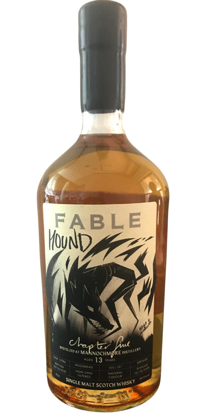 Mannochmore 2008 PSL  Fable Whisky - Chapter Five