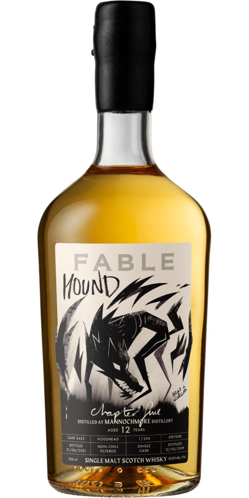 Mannochmore 2009 PSL  Fable Whisky - 3rd Release - Chapter Five