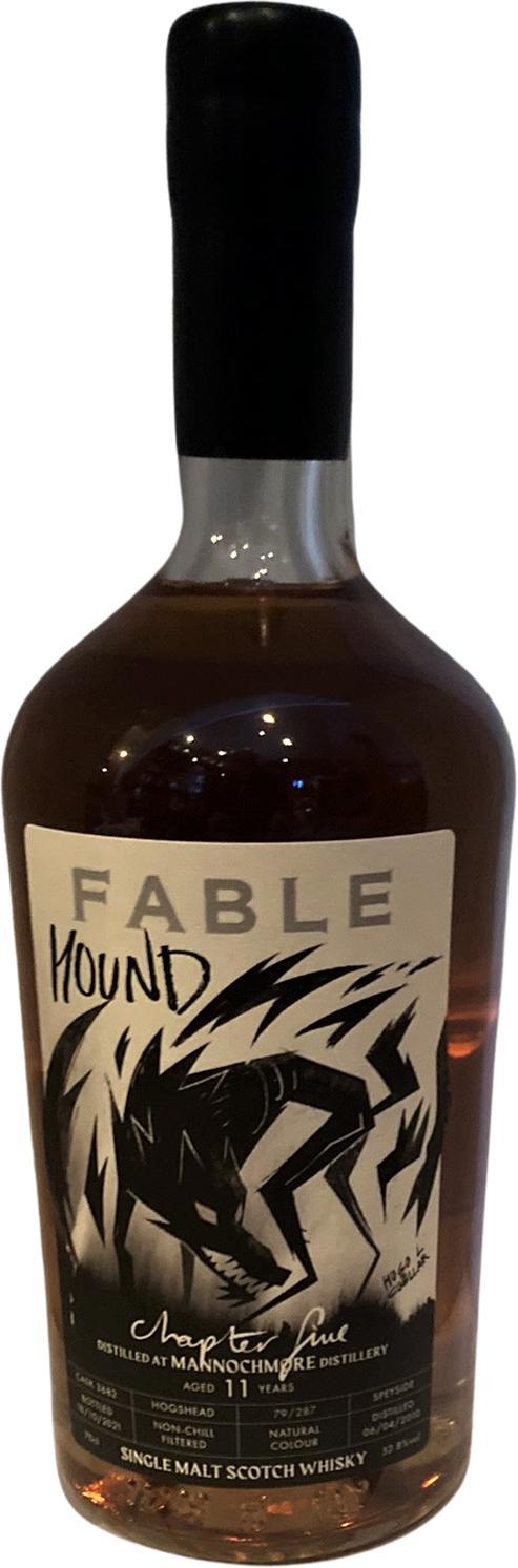 Mannochmore 2010 PSL  Fable Whisky - Chapter Five