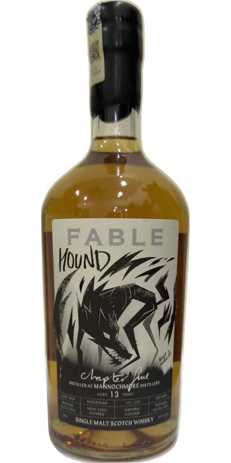 Mannochmore 2011 PSL  Fable Whisky - Chapter Five