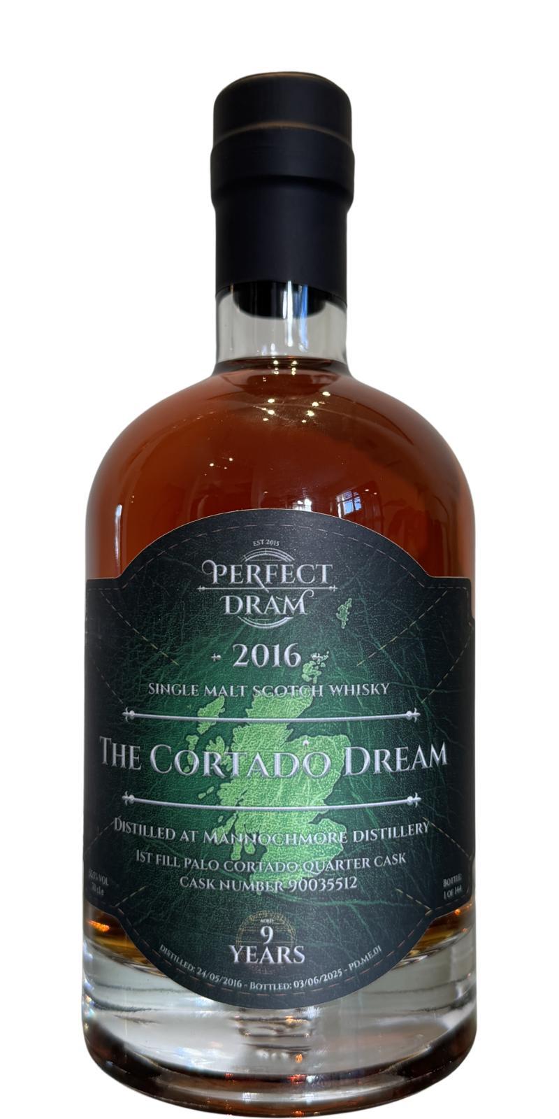 Mannochmore 2016 PDnl  The Cortado Dream