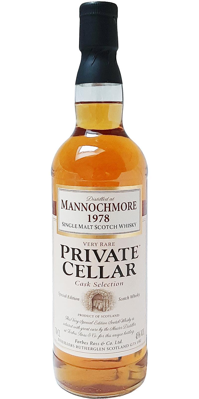 Mannochmore 1978 PC  Cask Selection