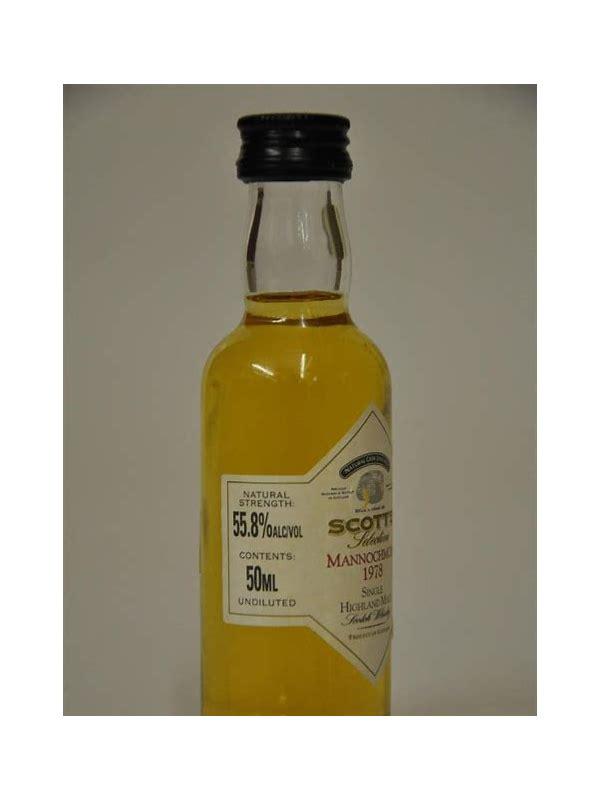 Mannochmore 1978 Sc  Miniature