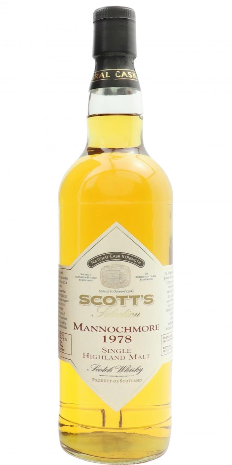 Mannochmore 1978 Sc