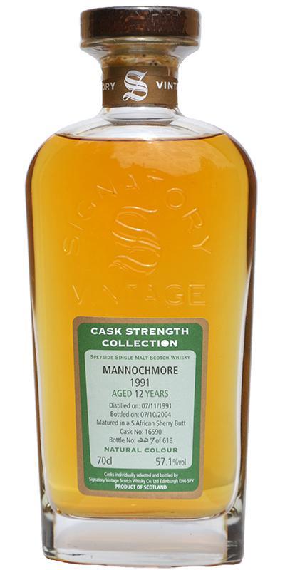 Mannochmore 1991 SV  Cask Strength Collection