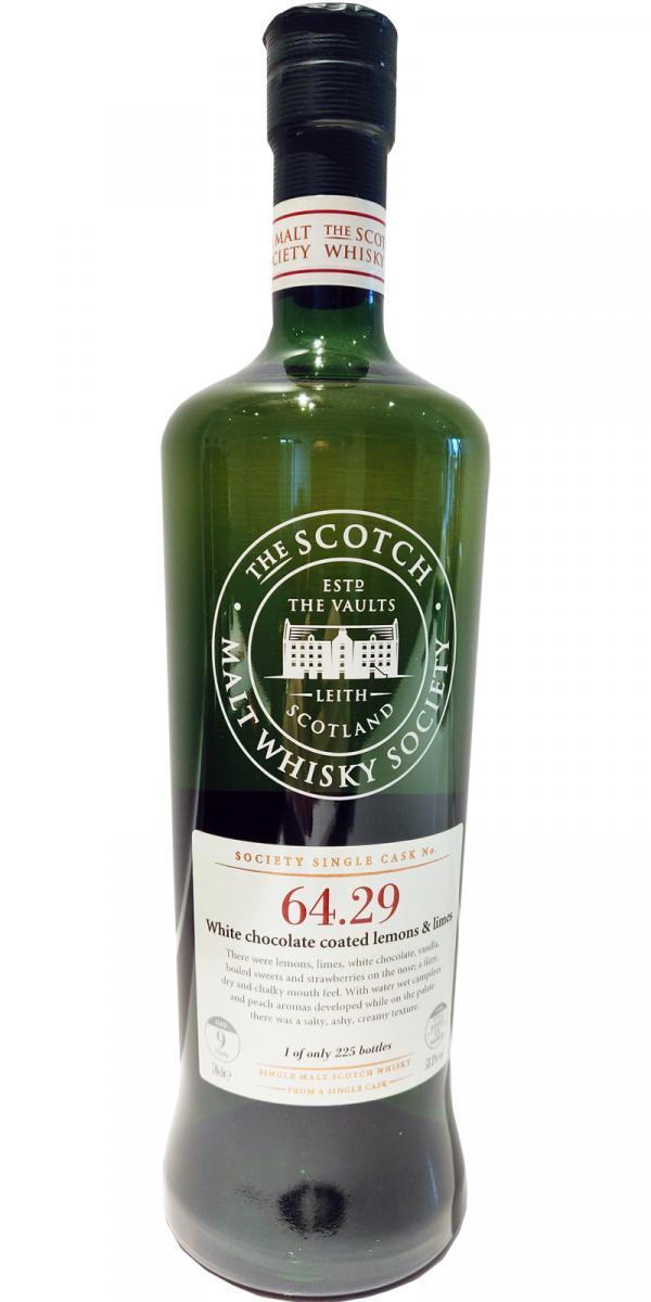 Mannochmore 09-year-old SMWS 64.29  White chocolate coated lemons & limes
