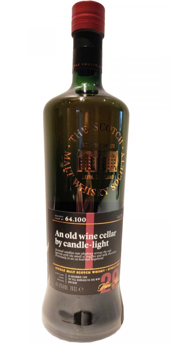 Mannochmore 1988 SMWS 64.100  An old wine cellar by candle-light