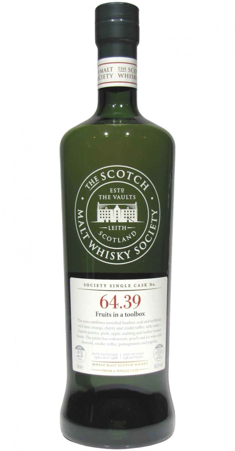 Mannochmore 1988 SMWS 64.39  Fruits in a toolbox