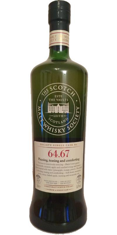 Mannochmore 1990 SMWS 64.67  Pleasing, teasing and comforting