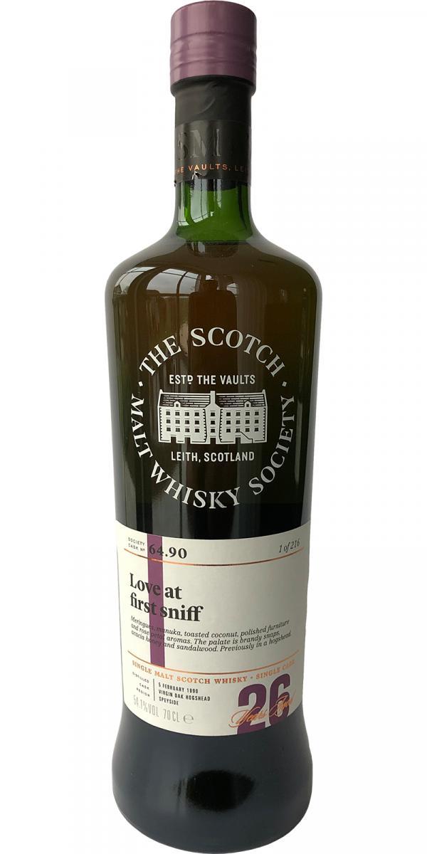 Mannochmore 1990 SMWS 64.90  Love at first sniff