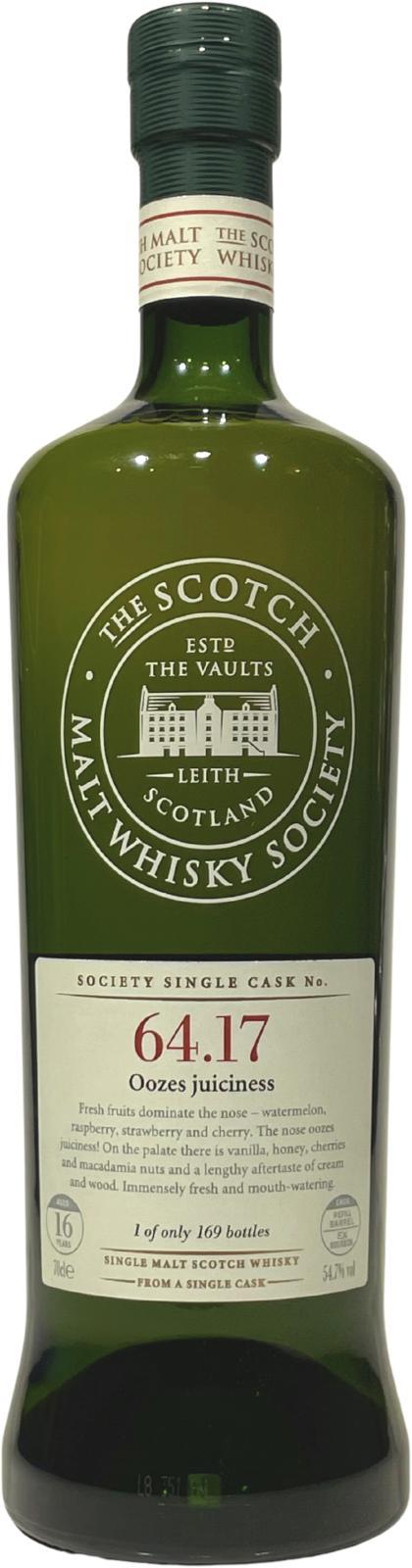 Mannochmore 1992 SMWS 64.17  Oozes juiciness