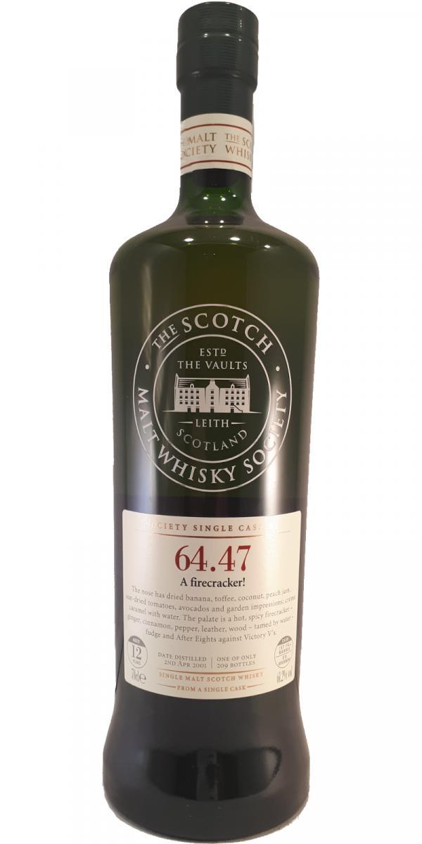 Mannochmore 2001 SMWS 64.47  A firecracker!