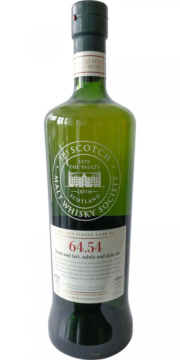 Mannochmore 2003 SMWS 64.54  Sweet and tart, subtle and delicate