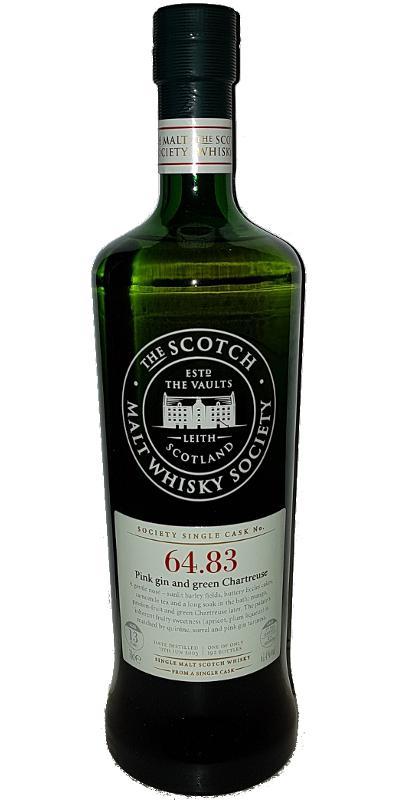 Mannochmore 2003 SMWS 64.83  Pink gin and green Chartreuse