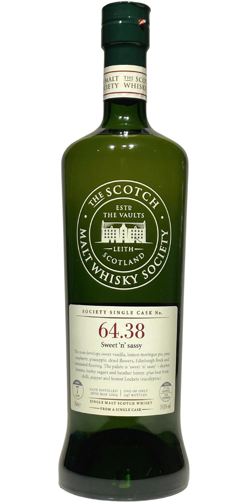 Mannochmore 2004 SMWS 64.38  Sweet 'n' sassy